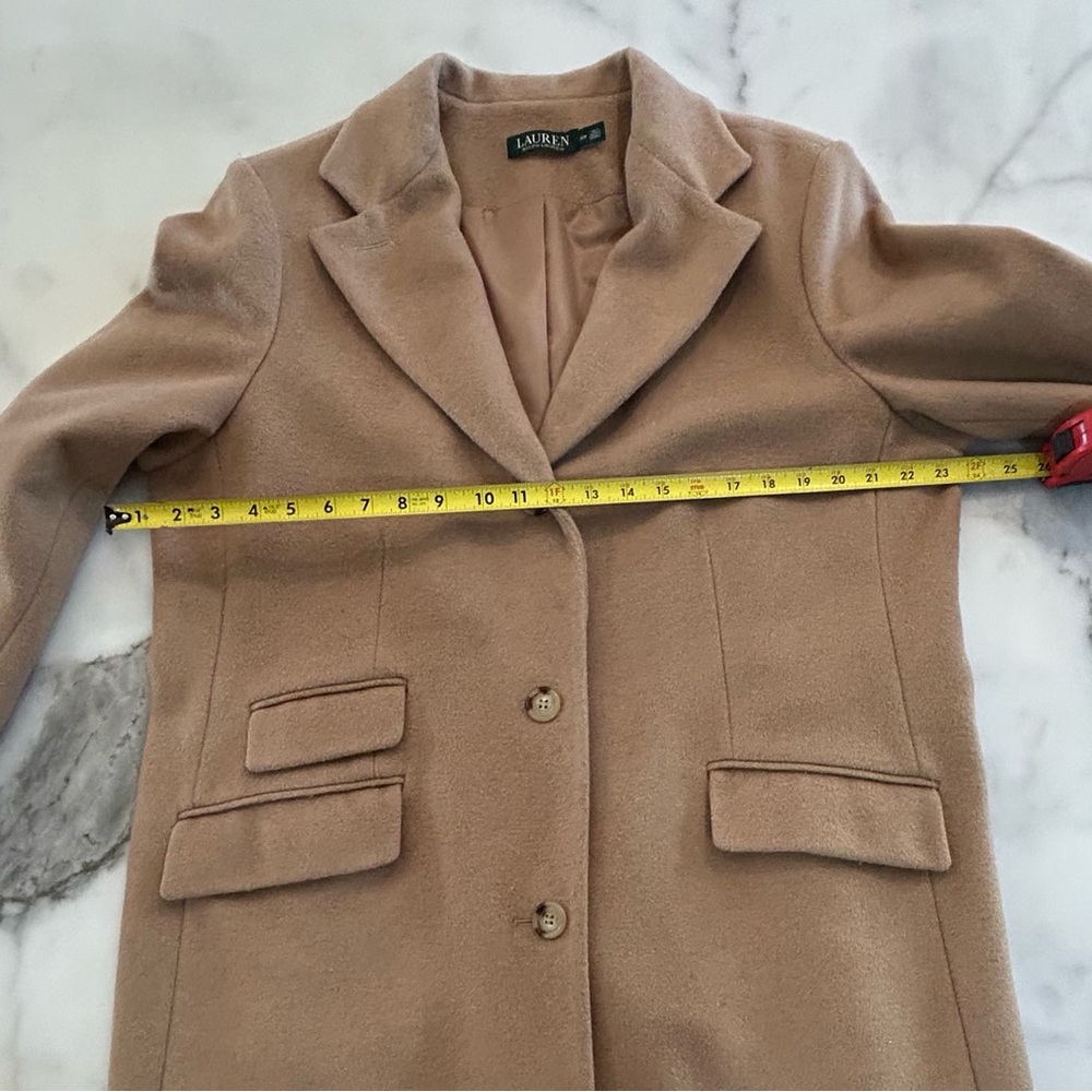 Lauren Ralph Lauren Women's Single-Breasted Walker Coat Size 16W EUC - Picture 4 of 10